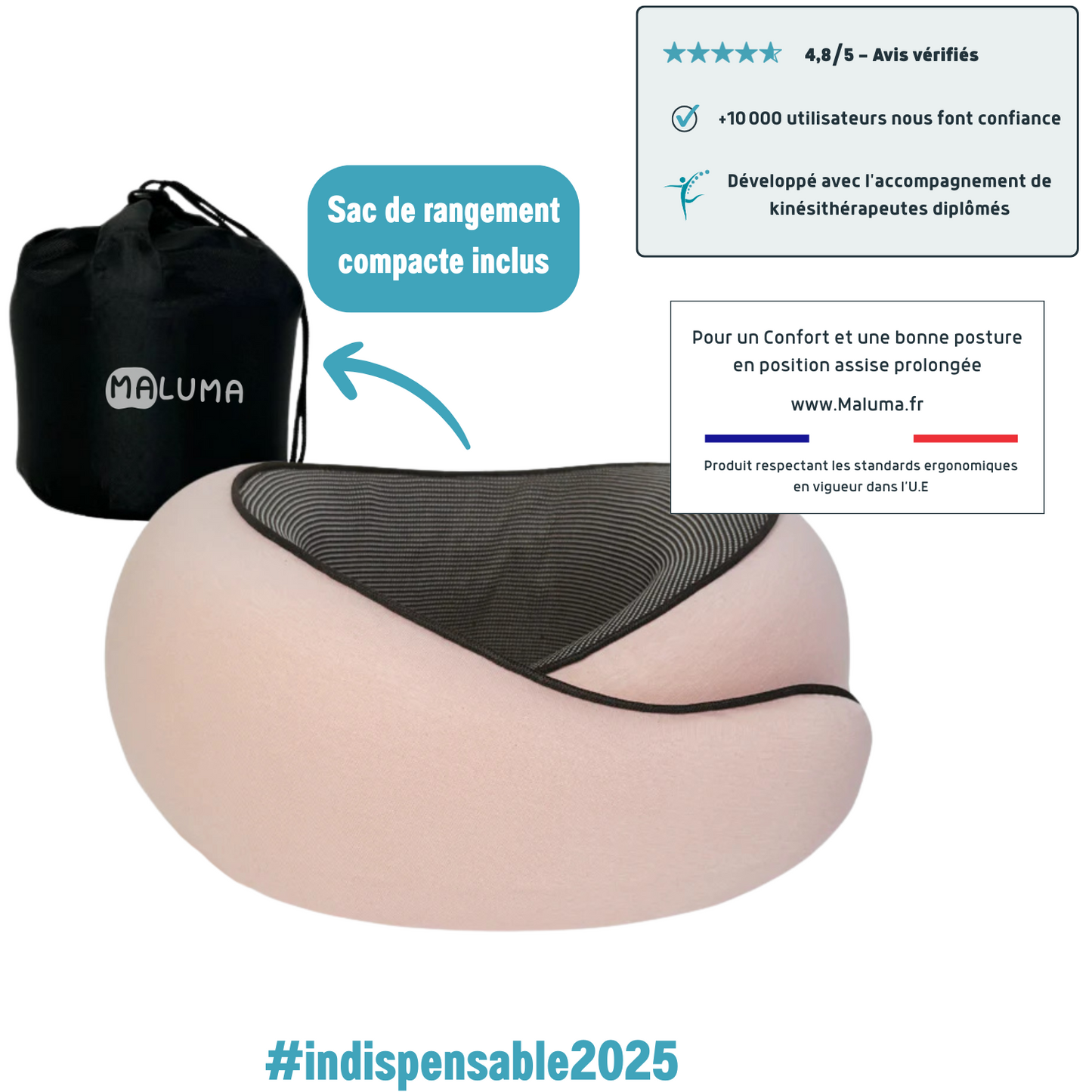 MALUMA™ - L'oreiller 360°