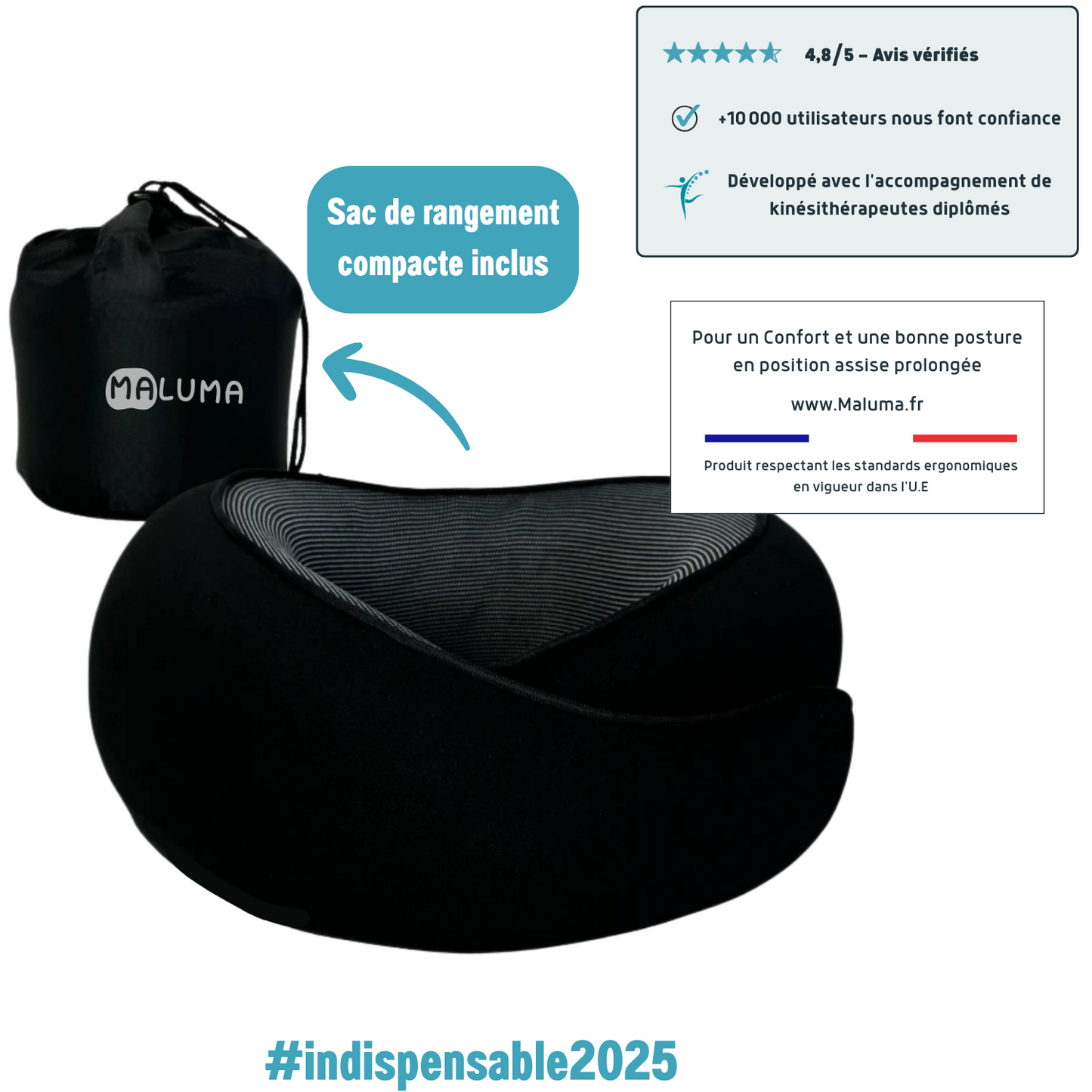 MALUMA™ - L'oreiller 360°