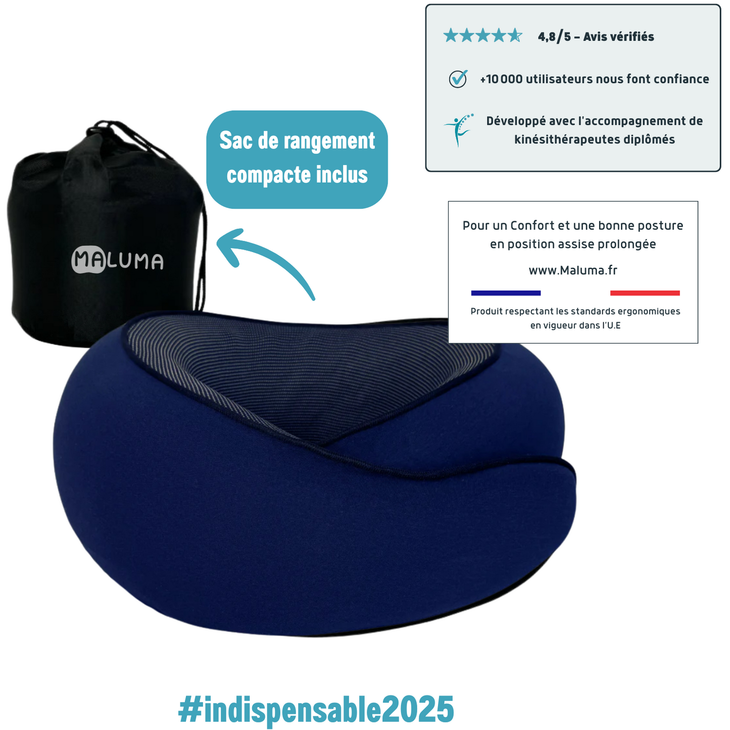 MALUMA™ - L'oreiller 360°